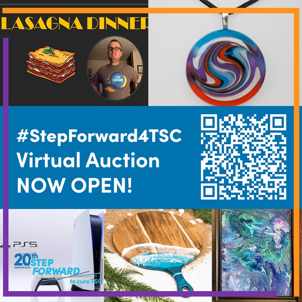 tscalliance's tweet photo. Sign up today to participate in the #StepForward4TSC Virtual Auction. The auction includes a wide array of items all donated by the TSC community! The Virtual Auction closes on Sunday, May 15 at 5 pm Eastern, start bidding today!

Start bidding: https://t.co/62KibpA9px https://t.co/zmUbEnmYWL