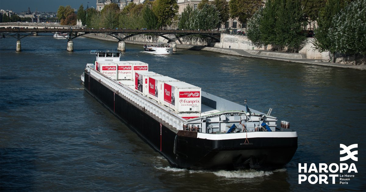 HAROPA PORT participe à la Journée de la #multimodalitéurbaine le 19/05 à Paris en co-organisant une démo de solutions fluviales innovantes : barge ZULU, vélos cargo SWOOPIN, solution Modulo Box Renault, solution de tracking fluvial Multitel. Inscription 👉bit.ly/3M9DH6U