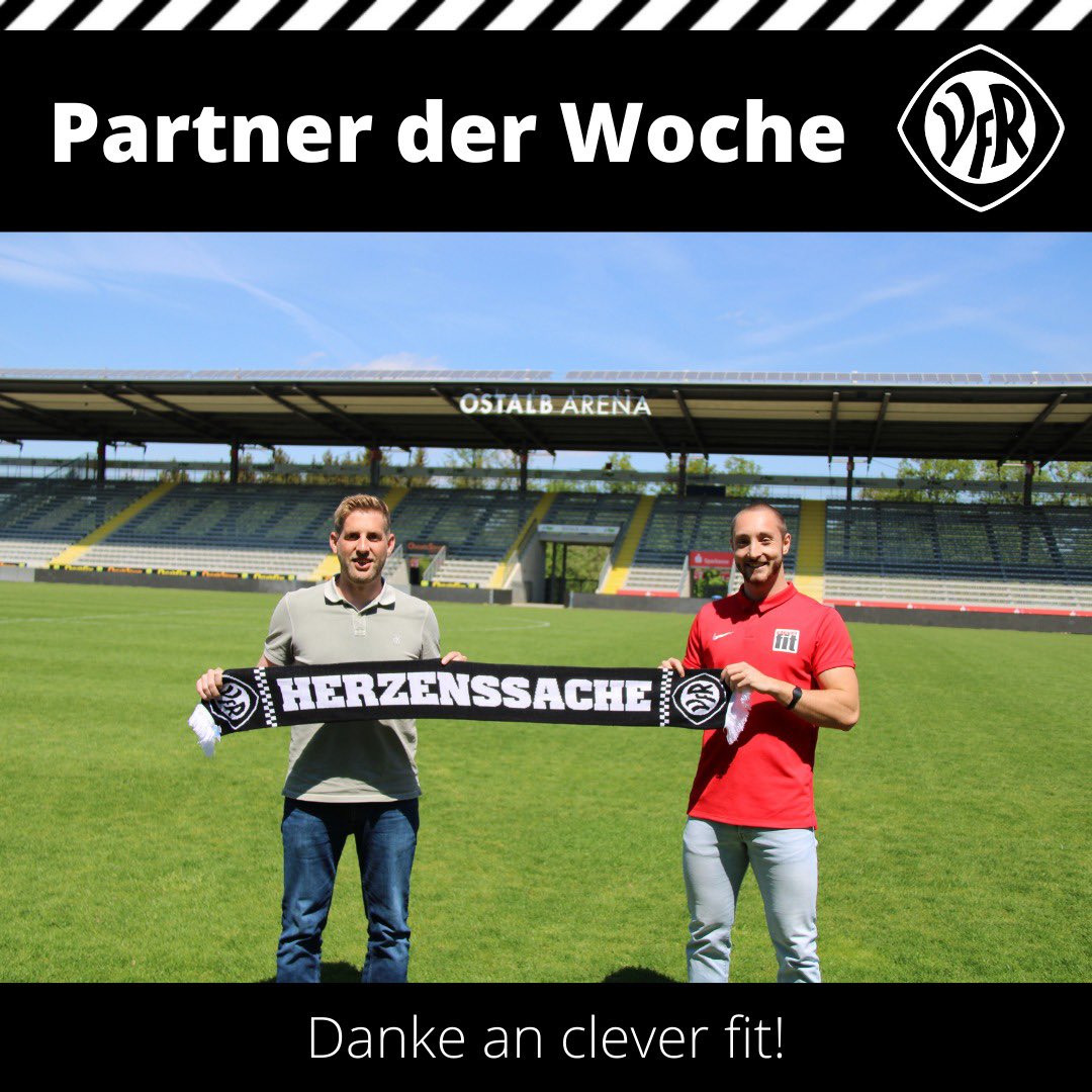 VfRAalen1921's tweet photo. Der VfR stellt einen neuen Partner vor! 🖤🤍

Als neuen Partner präsentieren heute das Fitnessstudio Clever Fit, ab sofort Mitglied bei unseren VfR-Partnern

#CleverFit #Danke #PartnerderWoche #VfRAalen #VfR #Aalen #schwarzweisswir #immerweiternachvorn https://t.co/NoHjYPx5uh