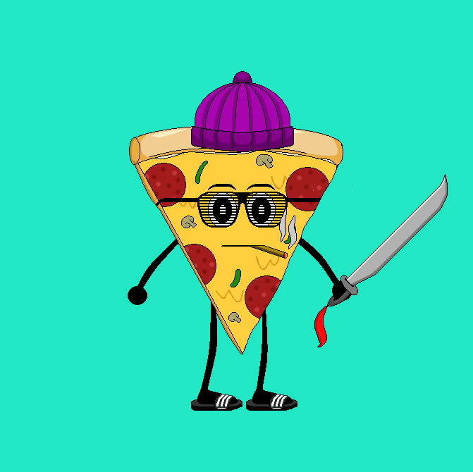 The_PizzaSlice's tweet photo. A slice of pizza will probably cheer you up during this bear market 🍕🔥

Join our community on Discord:
https://t.co/kXJuuMri6o

#ThePizzaSlice #NFT #NFTs #NFTCollectors  #NFTArtist #NFTIndonesia #WAGMI #Pizza #NFTCommunity #PizzaTime https://t.co/e3sKUlhZU8