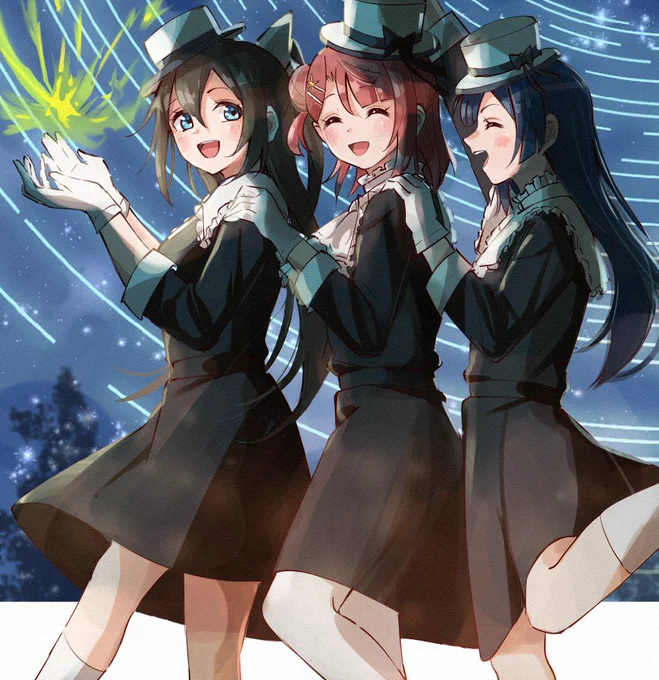 世界中に降り注ぐ、星のかけら!
#虹ヶ咲 
