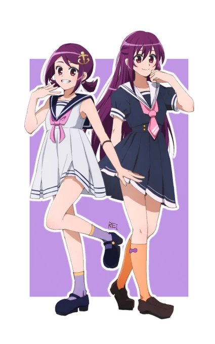 まゐ様にセーラーワンピース着て欲しかった絵 