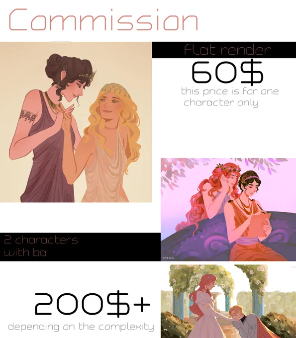 I'm a filipino artist who is open for commissions,,
It's really stressing right now in our country but still need to earn money to pay my parents and for my cats
would appreciate retweets.. thank you so much 