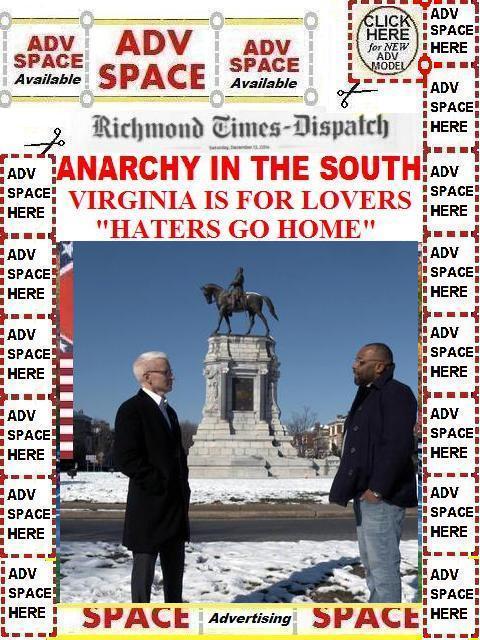 STAY ALERT ALL YALL. Richmond Monuments removed, School Names changed, Street Names changed, Richmond Time-Dispatch editors supports Anarchist who systematically infiltrated our region aka NAACPANDEMOCRATS NEO-FEMINIST. They are targeting White Women, sympathy for the devil story https://t.co/Xqjq82Rwqc