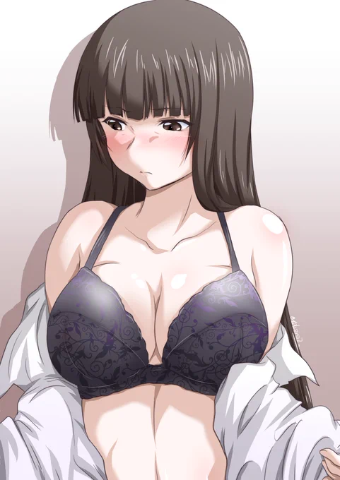 #GuP版深夜のお絵描き60分勝負
#GuP版深夜のお絵描き60分勝負_20220511 
常夫さんの意地悪…

的な何か。 