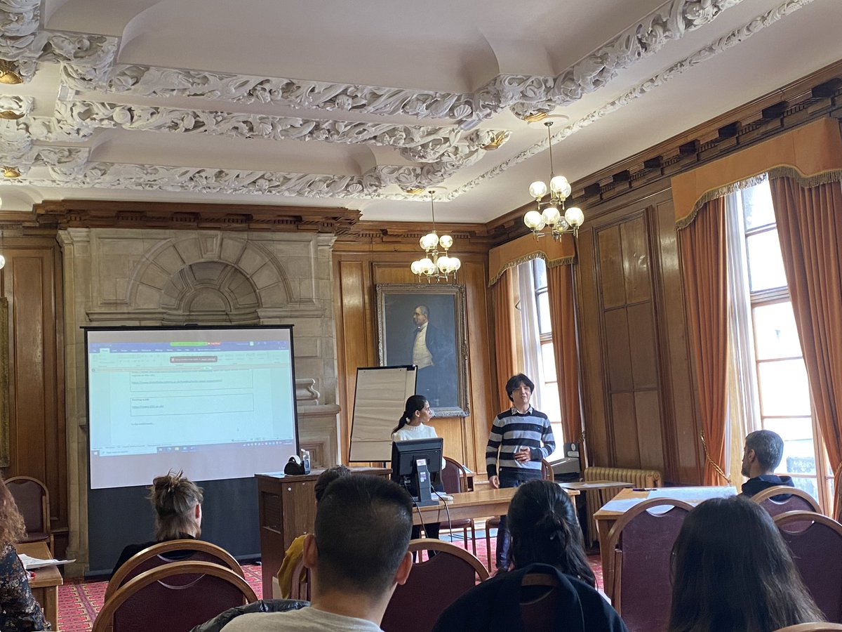 #PhD Away Day full of interesting presentations from <a href="/LydiaBeaman/">Lydia Beaman</a> and <a href="/MengyuanWanf/">Mengyuan Wang</a> followed by <a href="/alicetahi/">Ali Taherzadeh</a> <a href="/BAdlerova/">Barbora Adlerova</a> shaking things up, leading an interactive session on building research community. Must shout out to reps <a href="/siddhi_chopda/">Siddhi Chopda</a> and Daniel too👏🏼 <a href="/CUGeogPlan/">Geography & Planning</a> #geographers
