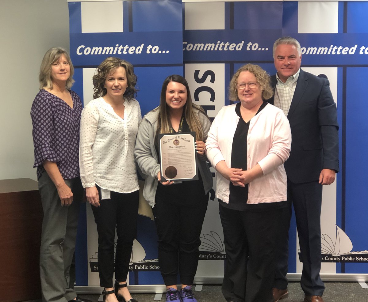 SMCPS_MD's tweet photo. The Board expressed thanks and celebrated our school nurses today in recognition of School Nurse Day- Thank You for all you do! https://t.co/S9X0Vn49AS
