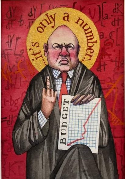 Some satirical artworks from the Farewell to Scomo Art Sale this Saturday in Adelaide. #LeadersDebate #auspol #auspoll2022