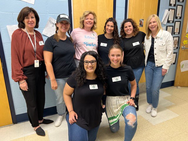 ABC Countdown and today is “C” Day, which is career day! When the kindergarten team grows up… we want to be Starbucks Workers! <a href="/FbMariani/">Jennifer Mariani</a> <a href="/mrsfrio/">Maureen Frio</a> <a href="/mollymziggy/">Molly Ziegelstein</a> <a href="/MrsBalaban4/">Jessica Balaban</a> <a href="/jlsteinert/">Jen Steinert</a> <a href="/fernbrooknj/">Fernbrook Elementary</a> <a href="/mbernal_DrB/">Michelle Bernal</a>