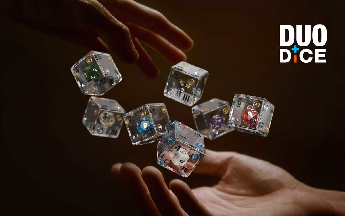 LangweileDich's tweet photo. Würfel im Würfel: "Duo Dice" von @myzerodegree1 - Dice-eption: https://t.co/cP4UPFMkQ7 https://t.co/mDo637gaRI
