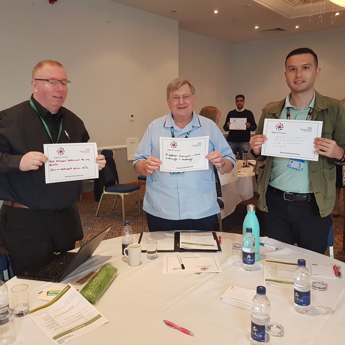 VirginiaGoldin7's tweet photo. Today we held #RDaSHs 2nd Staff Networks AGM on the National Day of Staff Networks 6th birthday. Theme #ViableVisibleVoices passion & promise from our CEO, sponsors, colleagues & members. We pledged for support, change & drive a fwd @SinghKathryn @tinashe84mahaso @NomaMakha https://t.co/RwWvv6XxqF