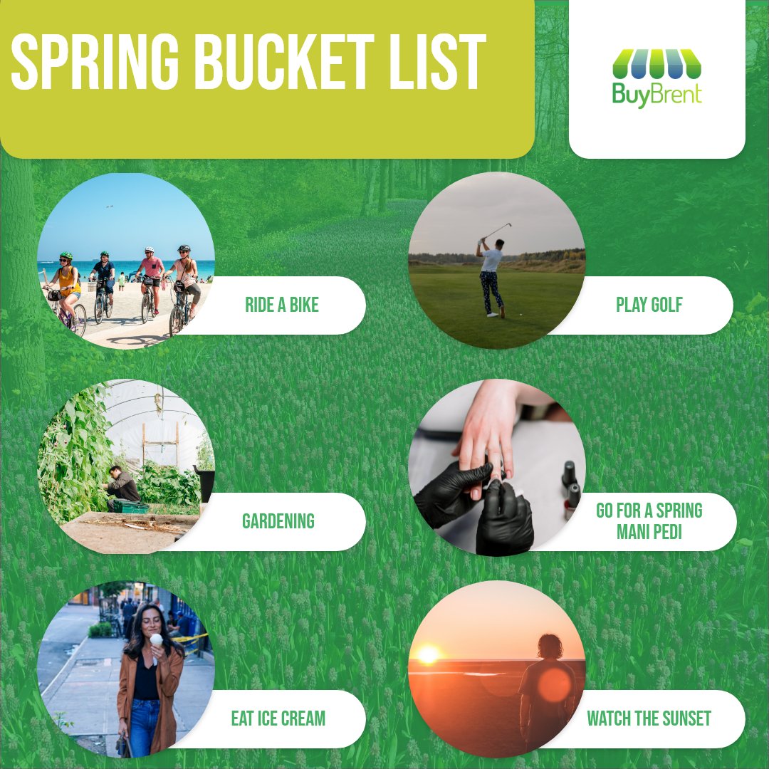 Who else was waiting for spring?
Comment Below!!!

Download the BuyBrent App today!
bit.ly/BuyBrent  

#BuyBrent #OrderLocal #brentlocal #SaveMoney #ShopLocal #localrewards #shopindependent #shopuk #ukhighstreet #highstreet #independentshops #independentbusinesses