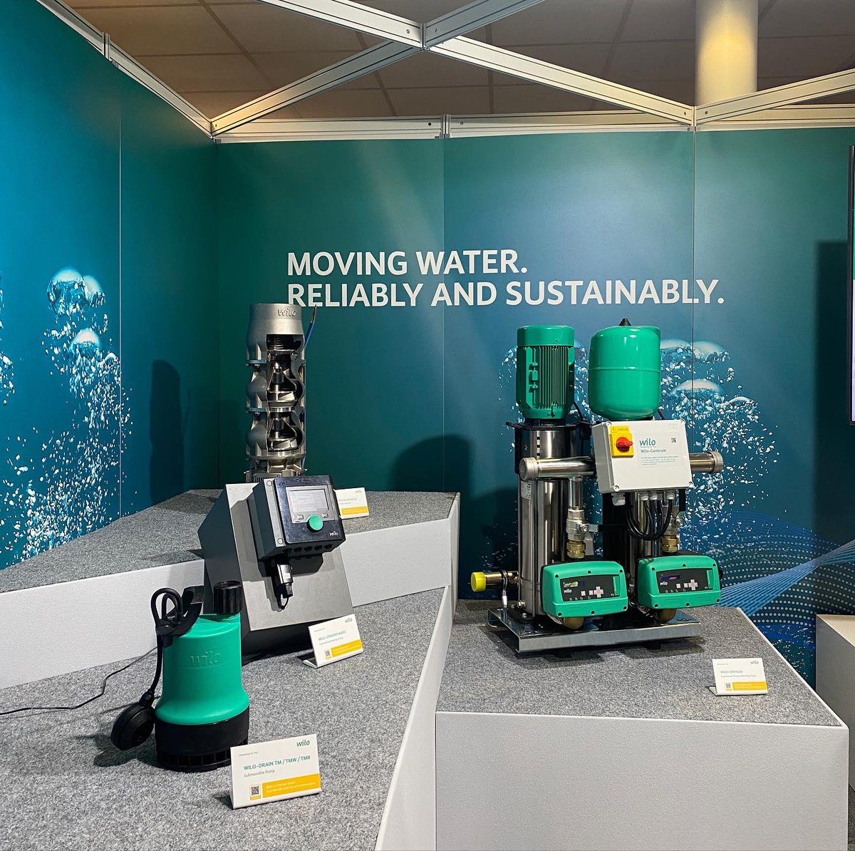 WiloUK's tweet photo. We’re having at great first day here at @RSComponents, it’s been great to meet and talk to so many members of the RS team! Whilst sharing the latest information on Wilo pumps!
#rscomponents #rsconnect #pumps #industry #commercial https://t.co/gs89A8F1zQ