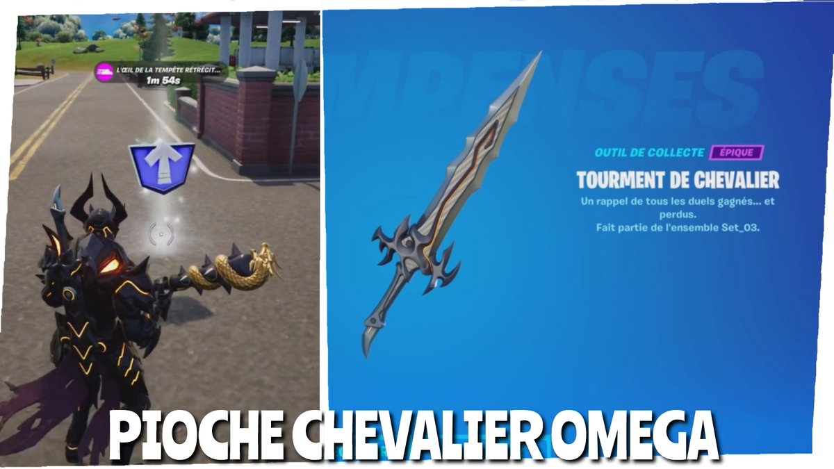 AgentLopesYT's tweet photo. Pioche chevalier oméga à obtenir aujourd'hui : https://t.co/rwhAXGXXXT
#Fortnite #omegaknight https://t.co/VZsX1mehT7