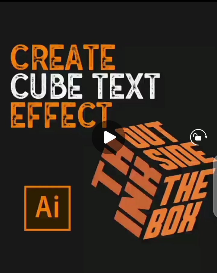 komodesign85's tweet photo. CREATE CUBE TEXT EFFECT IN ILLUSTRATOR
new tutorial available YouTube channel: https://t.co/aTl5f6hG6z https://t.co/hEIn1pB2YL