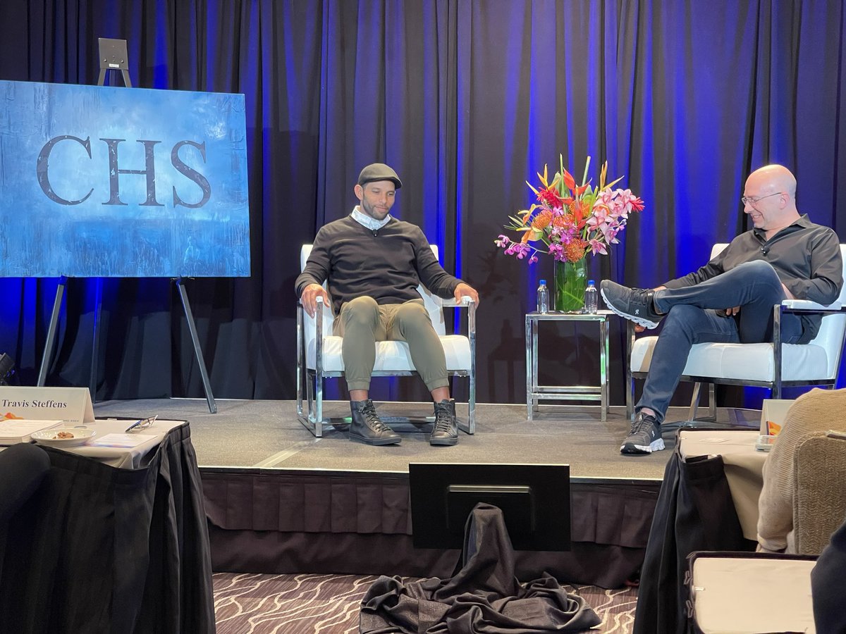 MichaelFishman's tweet photo. Honored to share the stage at the meeting of my Consumer Health Summit founder community with the great @RyanNece of @NextPlayCapital - Ryan is doing important work giving elite athletes an opportunity to learn, network, and invest with other leaders in tech, sports and venture. https://t.co/j1qsrnFOCT