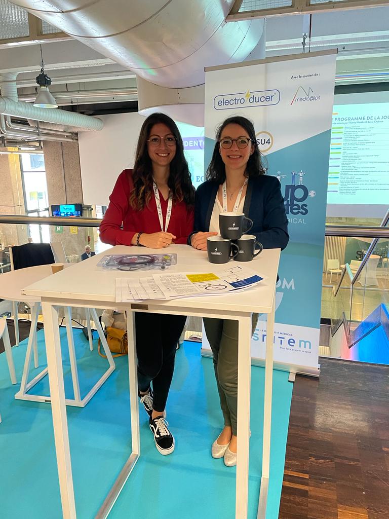 Electroducer_io's tweet photo. A huge thank you to @SNITEM for the organization and support during this Innovative Medical Device Start-up day in Paris.

🎉 We are proud to have been winners of the Innovative Start-ups competition!

Congratulations to our entire team for their passionate work! 👏🏽
#ELECTRODUCER https://t.co/MBkvwe2Rny