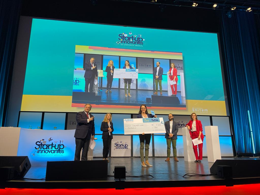 Electroducer_io's tweet photo. A huge thank you to @SNITEM for the organization and support during this Innovative Medical Device Start-up day in Paris.

🎉 We are proud to have been winners of the Innovative Start-ups competition!

Congratulations to our entire team for their passionate work! 👏🏽
#ELECTRODUCER https://t.co/MBkvwe2Rny
