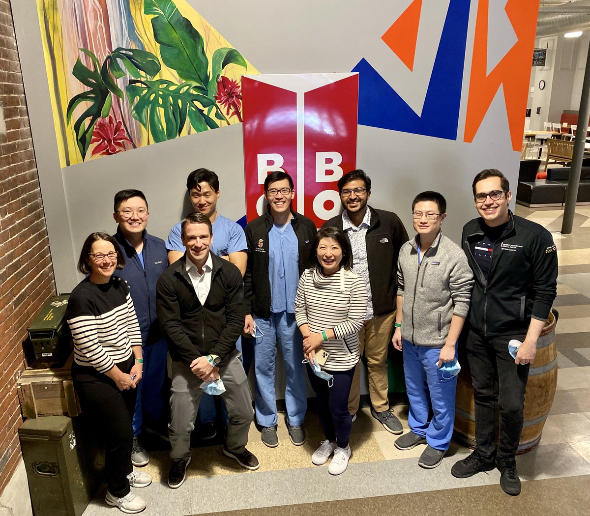 uyedajen's tweet photo. Brigham &amp; Women’s R1 team building event  @bodaborg @BodaBorgBoston- challenging but lots of fun! @BrighamRad @BWHRadEdu @BrighamWomens @AlbertJiaoMD @ianpanmd @AryaMirzaian @cdmaymd @SameerSinghalMD @BehzadiFardad @DurfeeSara https://t.co/avYFpPST8g