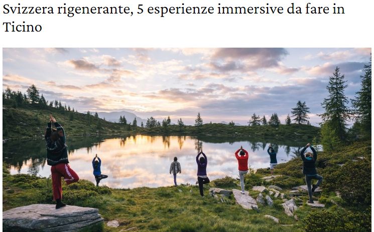lifegate's tweet photo. Ammirare panorami mozzafiato dalla cima di una vetta e cieli stellati da una casetta nel bosco. @myswitzerland_i è questo e molto altro. Ecco 5 esperienze immersive da fare in Ticino il cantone svizzero che parla italiano. 
@ticinoturismo

#HoBISOGNOdiSVIZZERA  #ticinomoments https://t.co/bincDPbpCH
