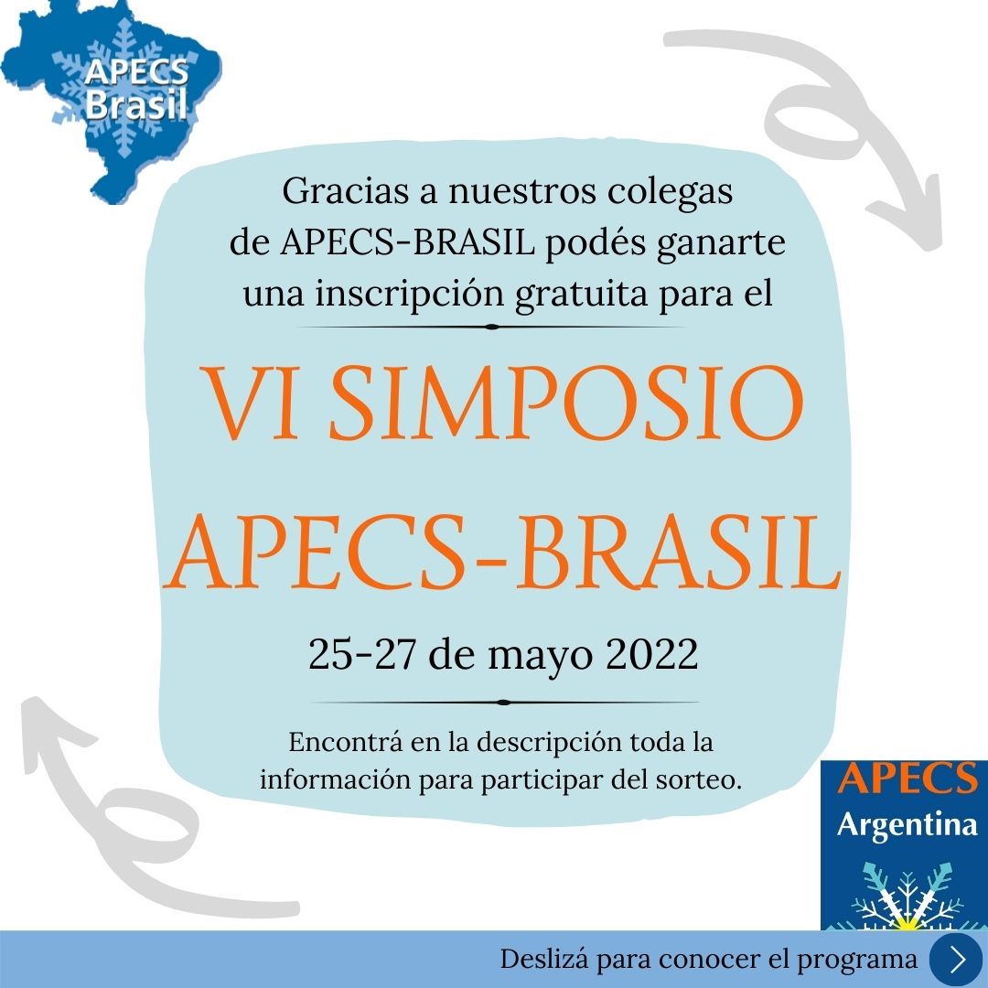 APECSArgentina's tweet photo. ATENCIÓN | El lunes 16 de mayo Apecs Argentina sorteará una inscripción gratuita (virtual) para el Simposio de Apecs Brasil 🇧🇷🎉🇦🇷

Requisitos👇

✓ Retuitear y darle like a este tuit
✓ Seguir a @APECSArgentina y a @APECSBrasil
✓ Arrobar al menos a 1 persona en los comentarios https://t.co/xeN5Tqf9qg