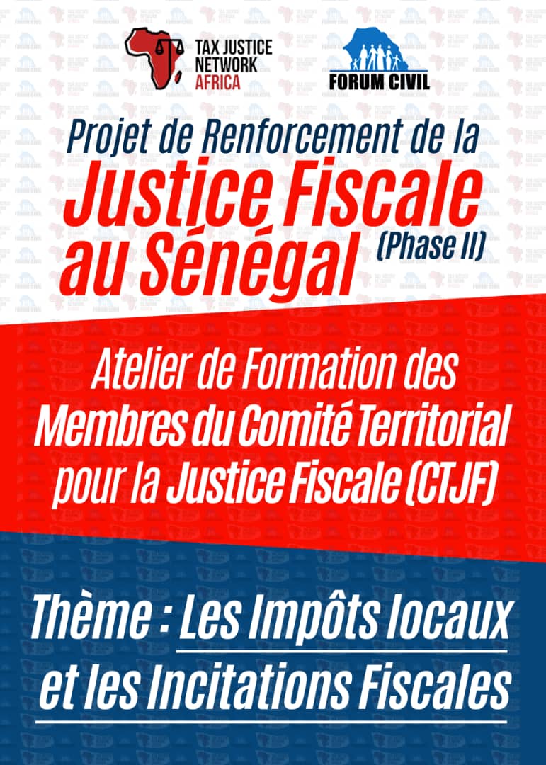 BirahimeSeck's tweet photo. Nouvelle série de renforcement de capacités au profit des acteurs territoriaux @TaxJusticeAfric @OSIWA1 @GA4TJ @alliance_ed @ActionAid @OxfamAuSenegal @Hewlett_Found @OusseynouNgom17 @KoraDaone @alvinmosioma @chenaimukumba https://t.co/WS7jW2Xlxj