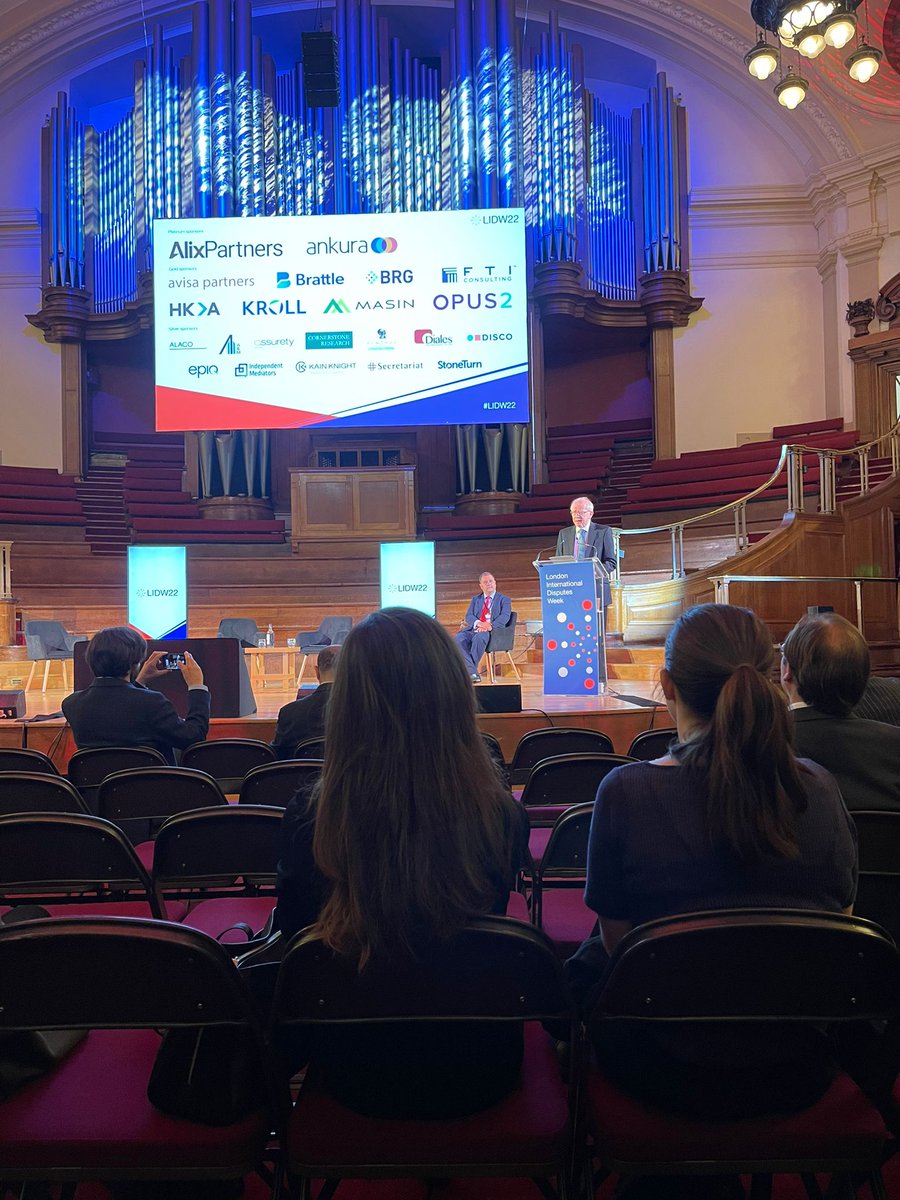 Day 3 of #LIDW22 included a keynote address by The Right Hon The Lord Reed of Allermuir, President of the Supreme Court of the UK.