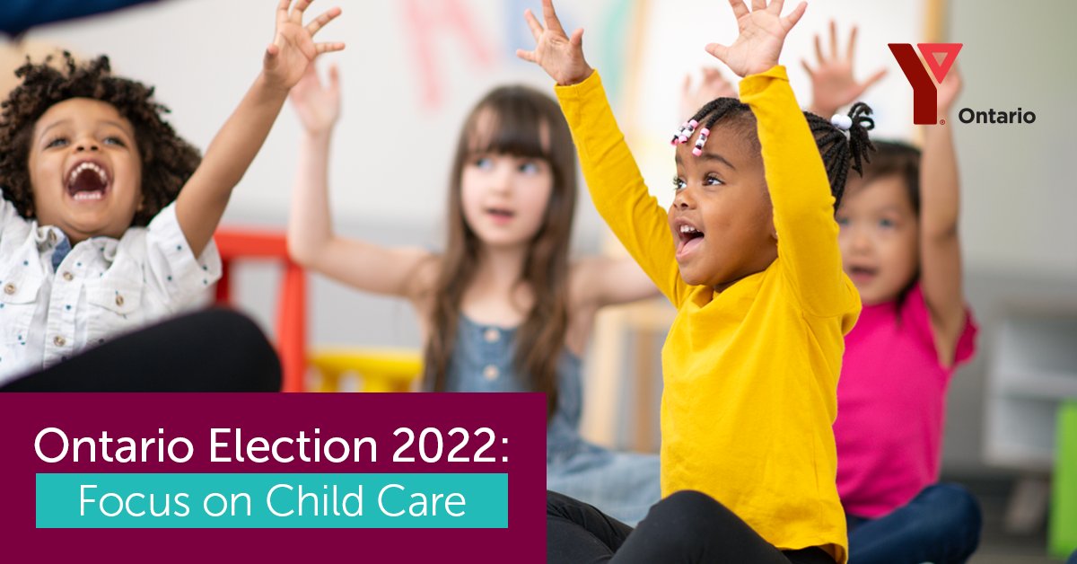 YMCAs are calling on each candidate this election to prioritize investments in our ECE workforce. To ensure Ontario’s Child Care Agreement plan succeeds &amp; $10/day child care a reality, a targeted plan to recruit &amp; retain high-quality educators is needed. bit.ly/ChildCare2022P…