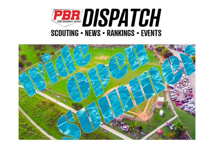 prepbaseball's tweet photo. 📰 𝕻𝕭𝕽 𝕯𝖎𝖘𝖕𝖆𝖙𝖈𝖍 📰

PBR's Summer Tour of open showcases provides platforms for players of all ages and skill levels. We already have more than 60 events on the schedule, so find the ones that are right for you. ☀️😎👇 

🔗https://t.co/QrUm1437J3 | #PBRSummer https://t.co/oLikBMdrlB