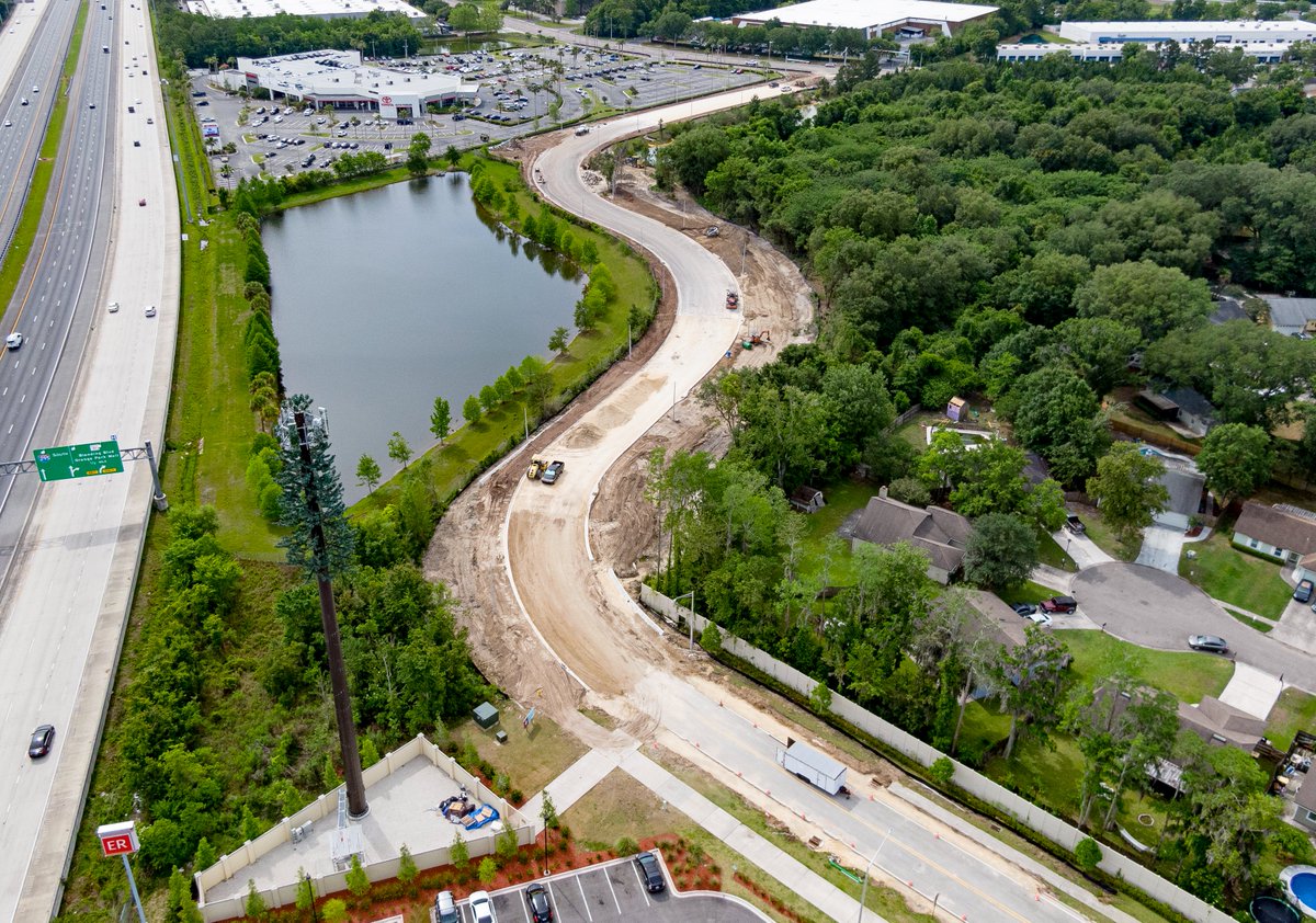 JTAFLA's tweet photo. Check out our latest construction update on Parramore Road! 🚧
This #JTAMobilityWorks project will extend Parramore Road, providing a direct connection between Collins Road and Youngerman Circle. There will also be sidewalks and a new drainage system. #jtafla https://t.co/O4hEPy9T5A