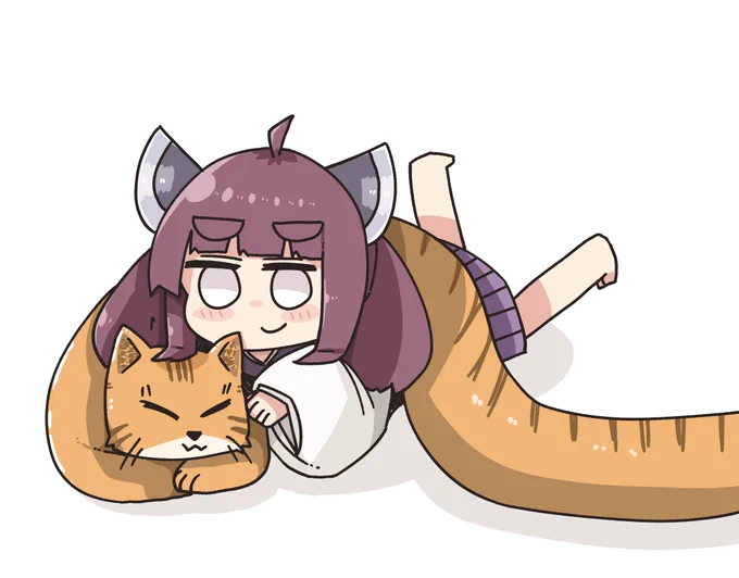 ねこは触り心地がいいな... 