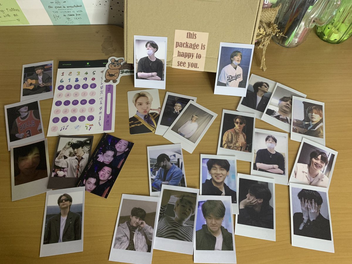 jkplawer's tweet photo. 💌: @babiemochiiiii 

hello po! Umuwi na Hobi deco kit and Yoongi polas>< cutieee ni mimi sa labas ㅠㅠ Thank you for packing it well. More budols to comee!!

#bbmchifeedbacks https://t.co/TJTIGXQOed