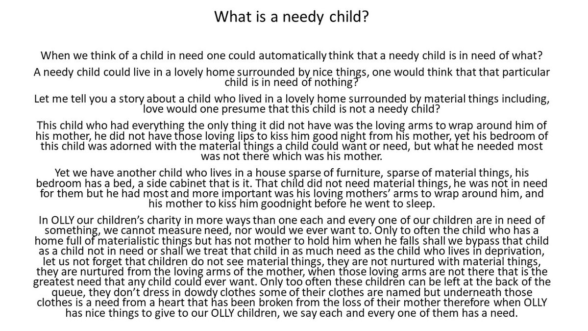 ourlostloveyear's tweet photo. What is a needy child?
@LynStaunton @VarietyNW @Carra23
@LiverpoolFCW @stanboardman1 @andreaboardman
@ChildrensComm https://t.co/WzJ9RSDErF