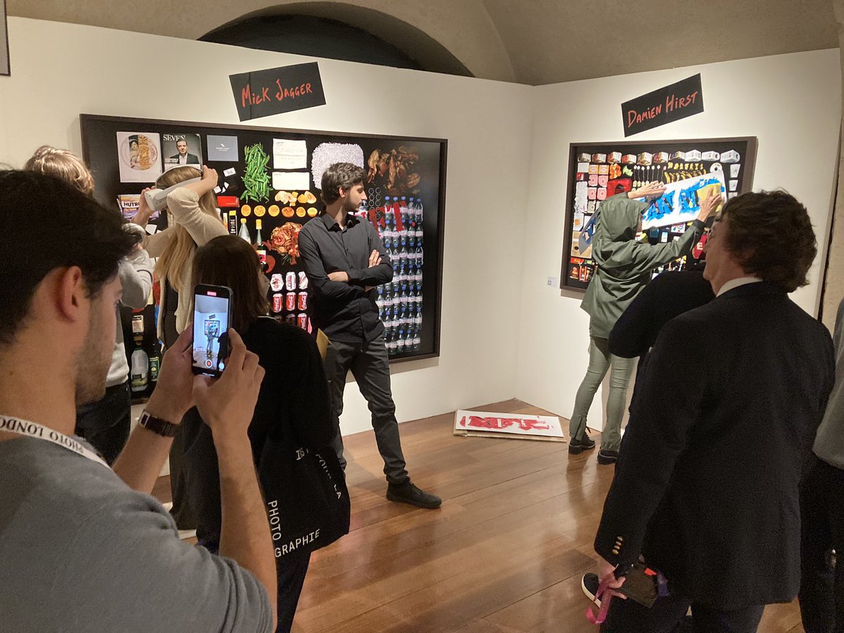 PEdePibrac's tweet photo. And @DamienHirst too now!!! @PhotoLondonFair !! ๐๐@rhapsodycurated #nft #hapening @rostain_mouron #damienhirst #london #art https://t.co/GZ2Buvb9yP