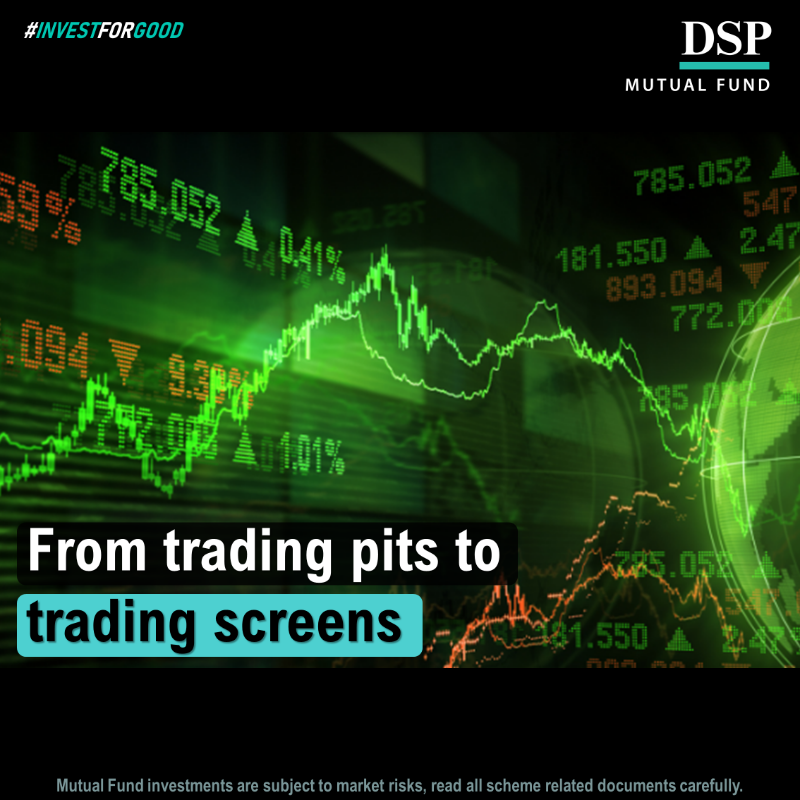 dspmf's tweet photo. Do you know how India's oldest stock exchange moved from the trading pits to trading screens? Read on.

This is Part 2 of our new series penned by @asthanad on the history of the Indian stock market, attempting to map its evolution. 

Click below to read the blog 👇