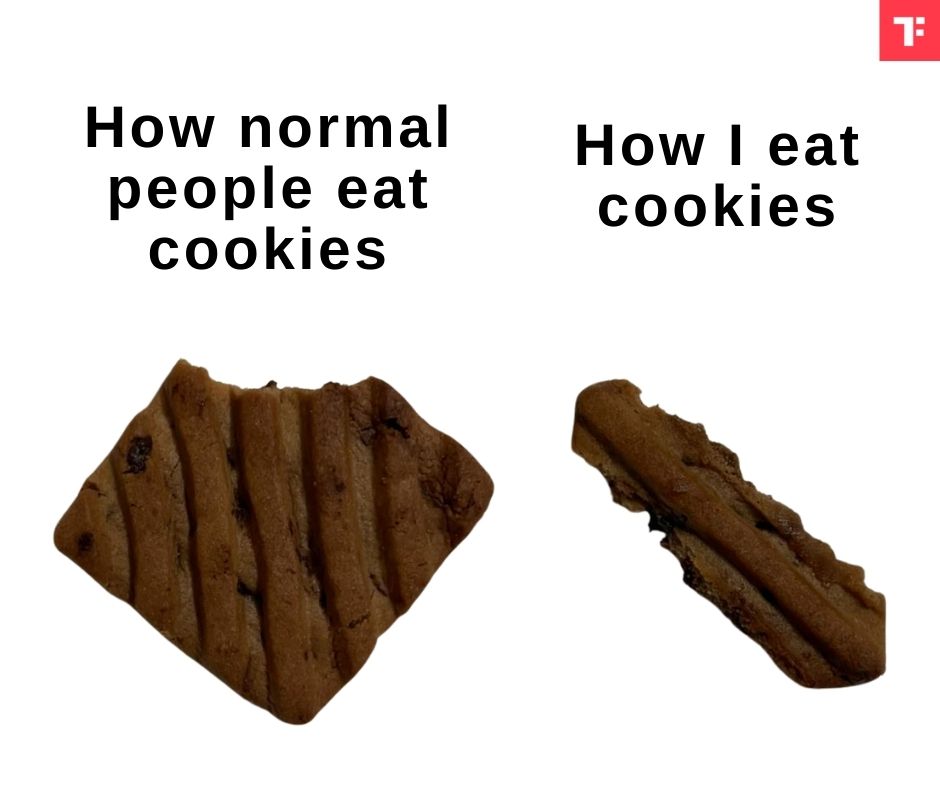 TOIFood's tweet photo. Are you normal?
Or are you ONE of us? 😅😅😅
#biscuts #cookies #chai #tealoves https://t.co/pYAVXnjzxo