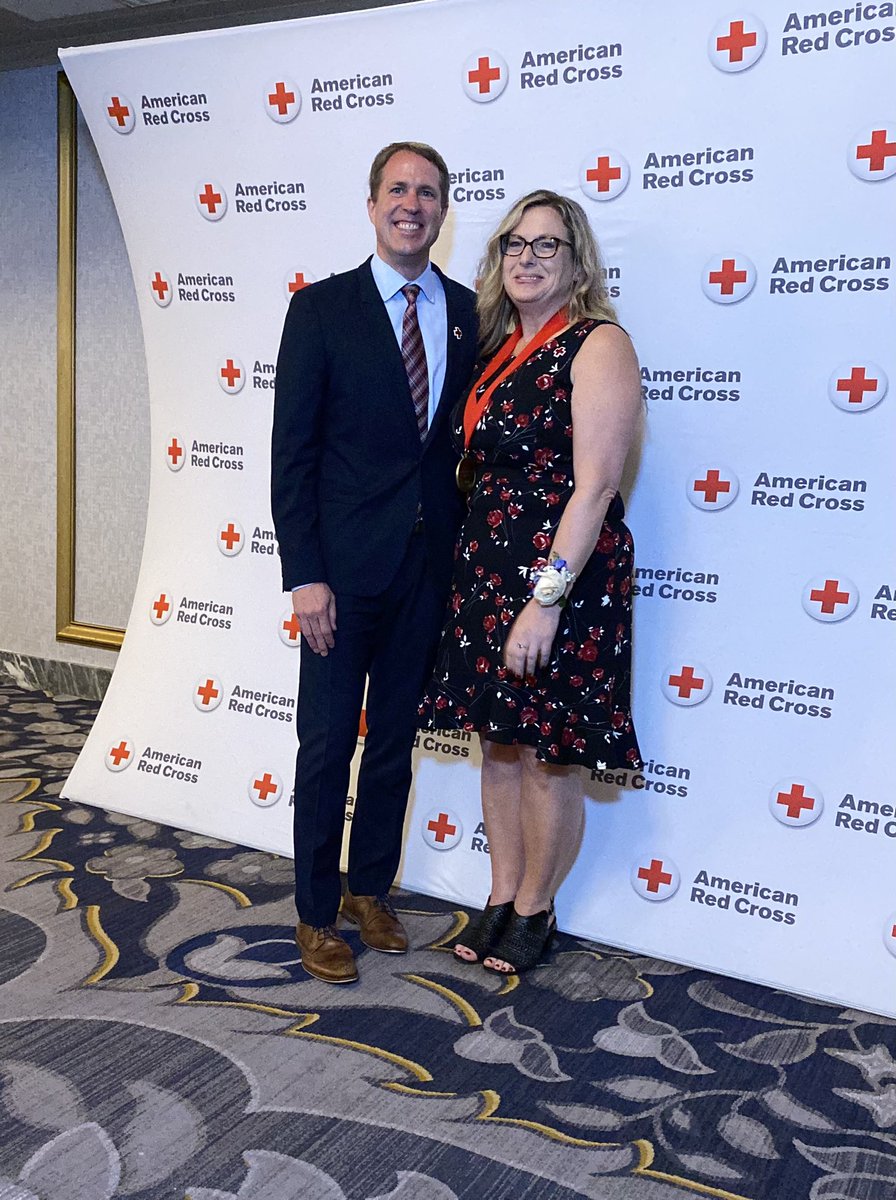 RedCrossIL's tweet photo. Congratulations to Stephanie Esterland BSN, RN, OCN of Sandwich, IL - the 2022 Healthcare Hero! #RedCrossHeroes @Aon_plc @RushMedical https://t.co/iaNqkwsO8P