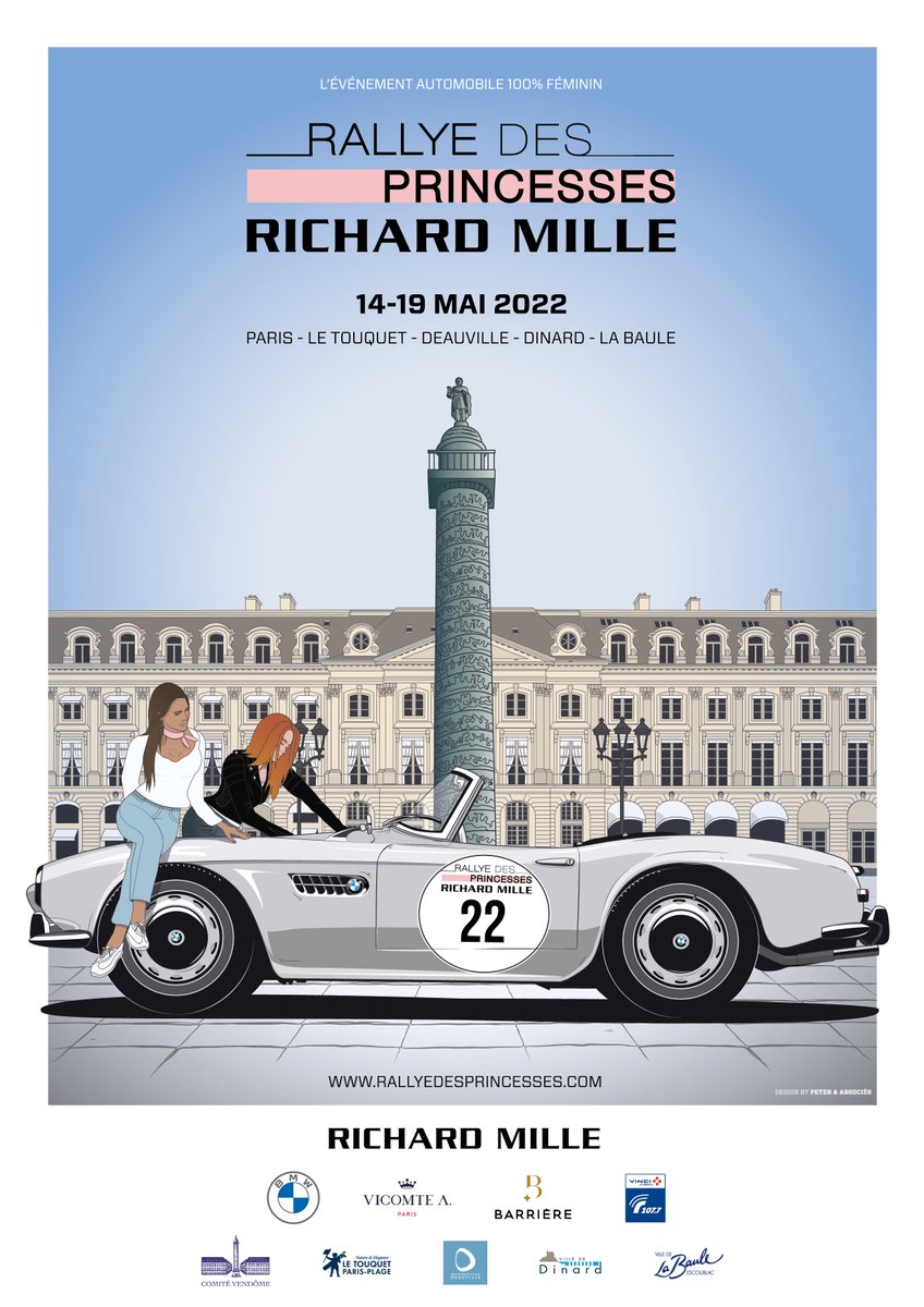 VilleLaBaule's tweet photo. 🏁 𝗦𝗣𝗢𝗥𝗧 𝗔𝗨𝗧𝗢𝗠𝗢𝗕𝗜𝗟𝗘 🏎️
▶ Rallye des Princesses
L'événement automobile 100% féminin 🤩
🗓️ 18 et 19 mai 2022
📍Esplanade Lucien Barrière
En savoir ➕ https://t.co/PKYMq1AGGS
#TourAuto2022 #LaBauleEscoublac https://t.co/3RDkG3BKIJ