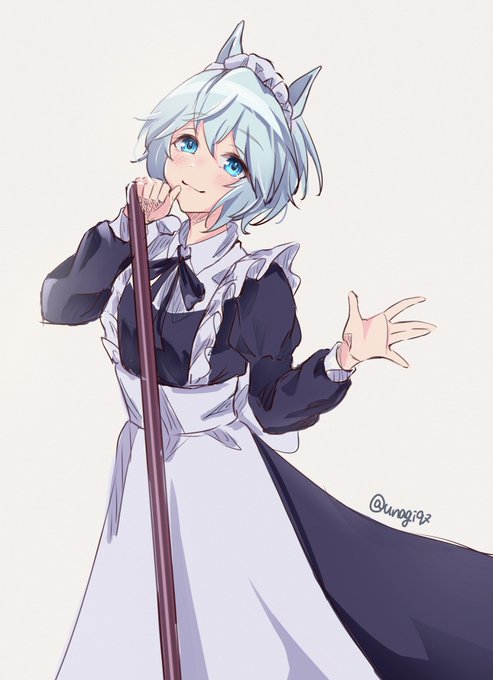 遅刻ですがメイドの日だったので…
サボりメイドセイちゃん描きました
#ウマ娘 