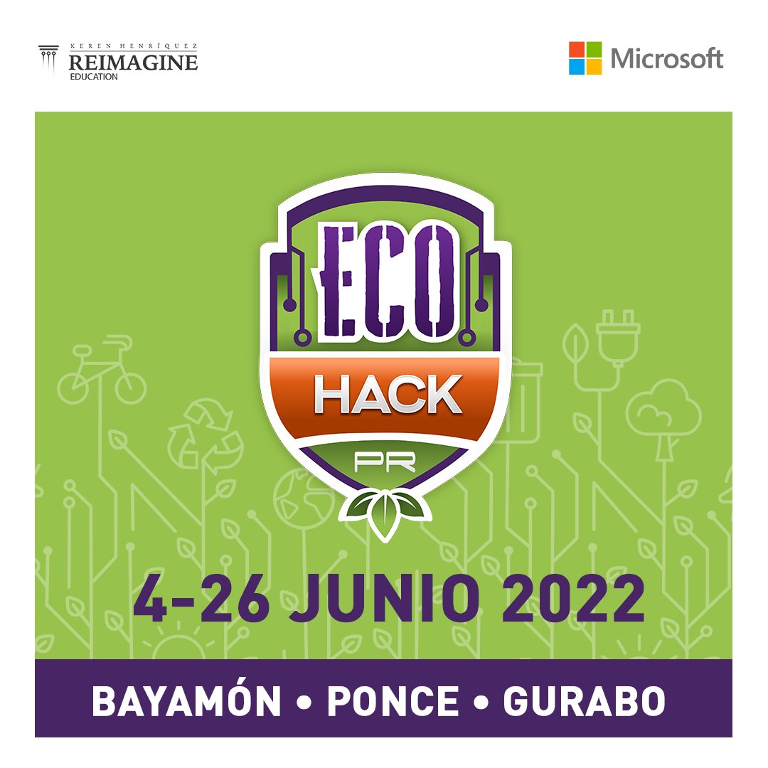 EcoHack PR tweet media