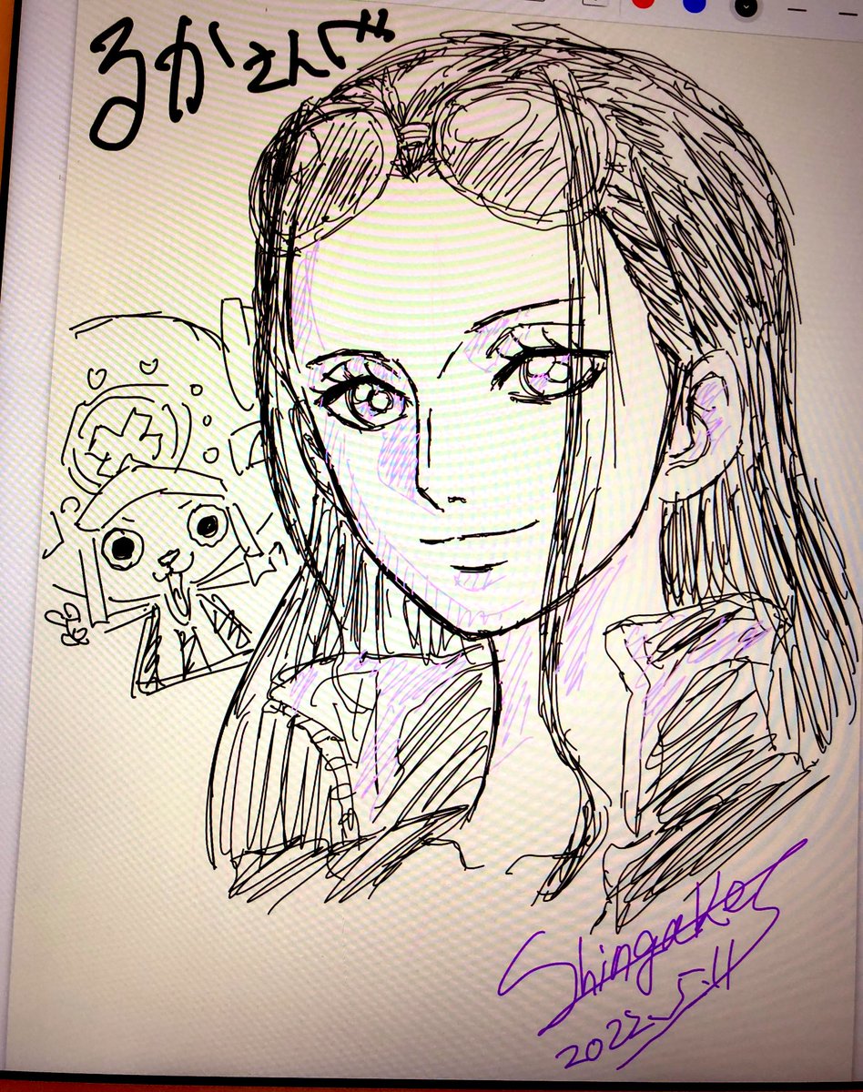席が近い御二方から色紙持ってたから描いていただき、来ていた作家さんの息子さんにワシらがかかされた
ぶふー 