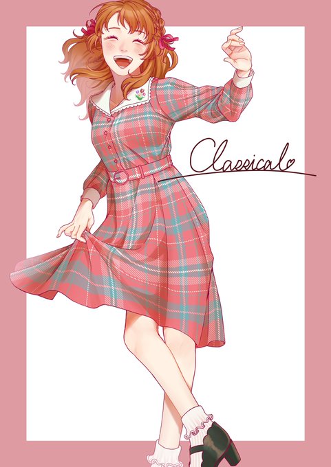 クラシカル春ワンピ🌷🌷🌷 