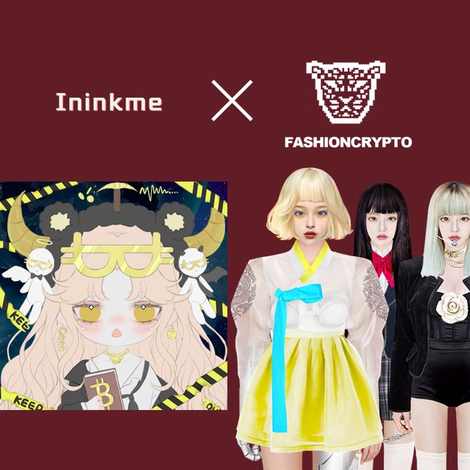 🤝ininkme x  FASHIONCRYPTO🤝

🎁Win 5x WL  / 1x NFT
FASHIONCRYPTO

To Enter:
1️⃣Follow: 
<a href="/ininkme/">Ininkme</a>
 &amp;
<a href="/fashion_eth/">STYLEDIRECTOR</a>
&amp;
<a href="/inink_official/">Kale I Ininkme</a>

2️⃣RT+Like+Tag 3 Friends
3️⃣Join DC: discord.gg/Avv6QXSRVH 

24H🚀🚀
#NFTGiveaway #NFTCommunity #CryptoArt #NFTProject #NFTdrop #nftart