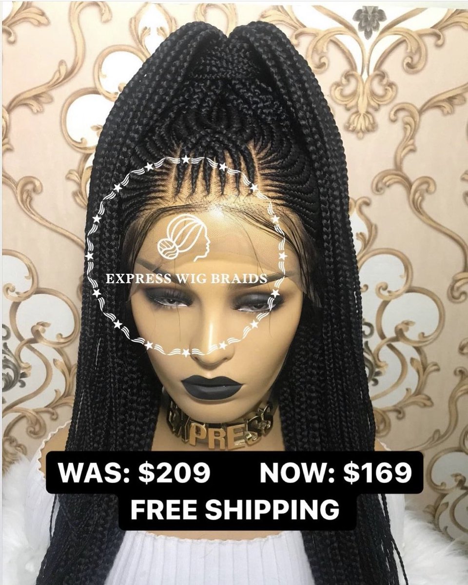expresswigbraid's tweet image. Big Sale! 
expresswigbraids.com 🛒 
.
#cornrowponytail #cornrowwigs #ponytailwig #braidedwig #braidwigs #braidwig #cornrowbraids #braidedwigusa #braidedwigsuk #braidedlacewig #braidwigusa #braidedwigsinusa #usabraidedwigs #gluelesswig #gluelessbraidwig #lacefrontbraids