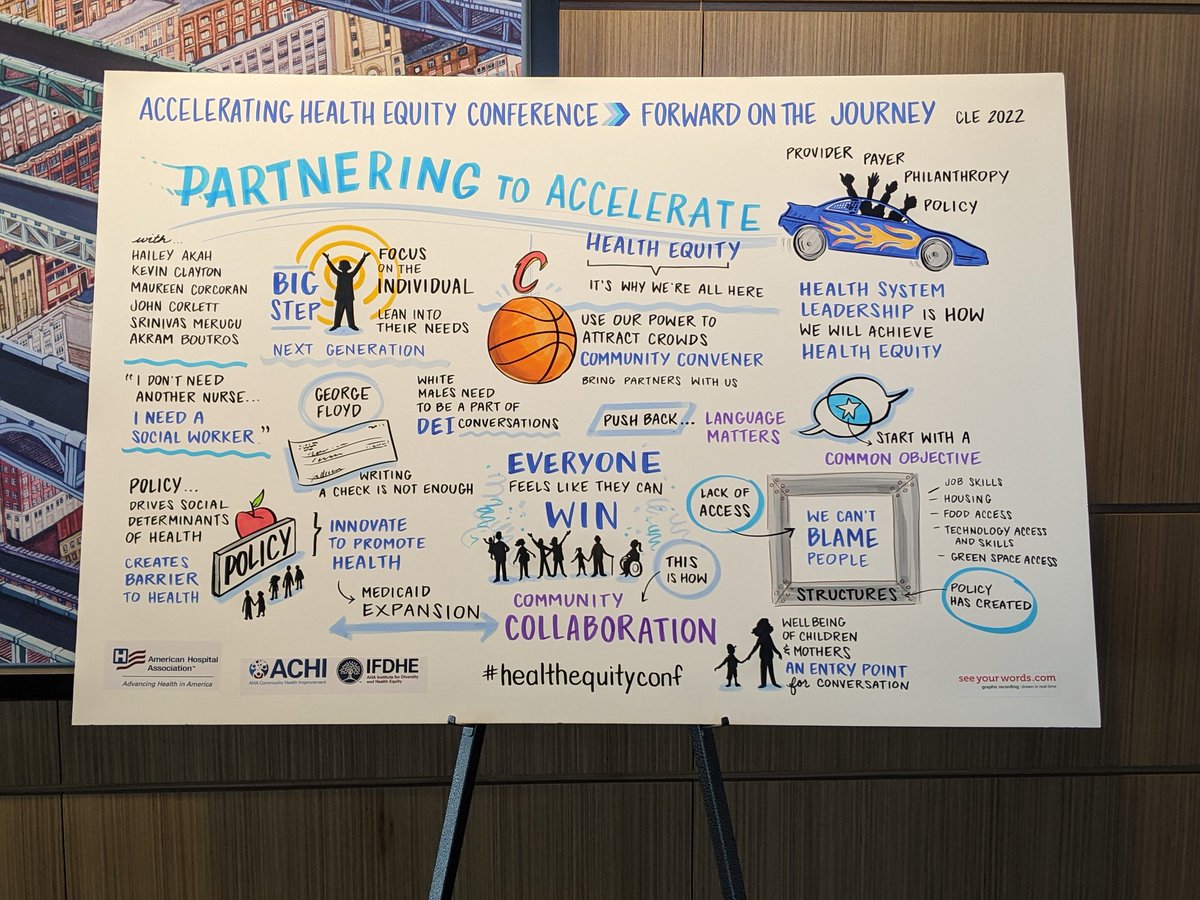 HaileyAkahHPIO's tweet photo. Grateful to represent @HealthPolicyOH at the @ahahospitals Accelerating Health Equity conference this morning, talking all things public/private partnership and policy change to advance equity. These folks are poised and ready to lead! #healthequityconf https://t.co/uLfb2crMr4