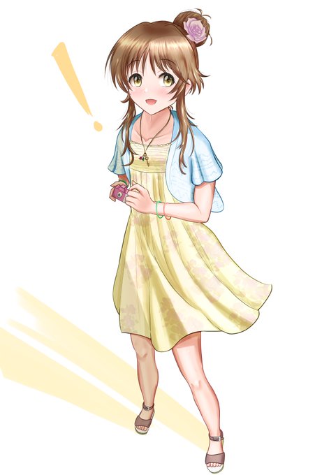 できた。俯瞰練習の藍子ちゃんです🥰📷💓

#高森藍子 