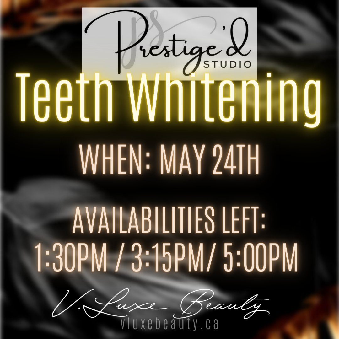 Wong1vy's tweet photo. Hey #YEG! I'll be doing a guest spot in LEDUC Prestig'd Studio for teeth whitening all day. 3 appointments still left for availabilities 
3 Different Whitening Gels to choose from. Prices starting at $135. 1 hour session.

#Edmonton #leduc #yeglashes #yegbeauty #teethwhitening https://t.co/T5MExkfZPV