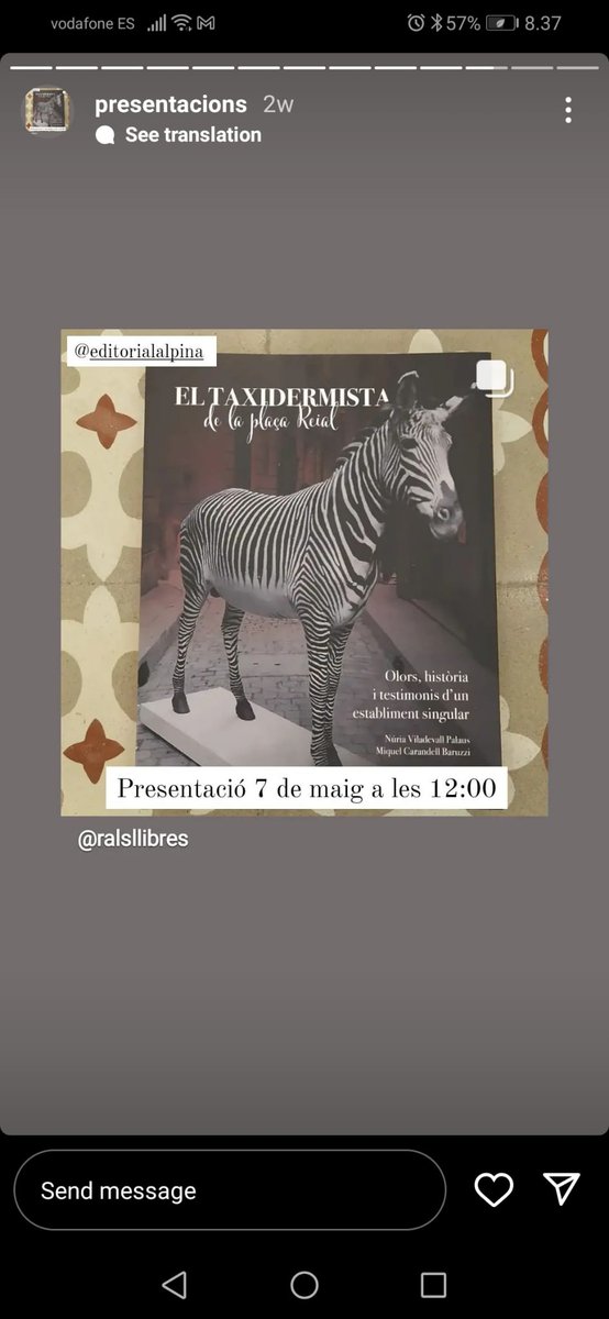 PalausNuria's tweet photo. Nova presentació a Calonge, la vila de llibres!
@EnricHMarch 
@jordi_ardanuy 
@mncn_csic 
@museusbanyoles 
@Marian_torras 
@mhistoriacat 
@MundoBarcino 
@BcnTurismo 
@MCNBzoologia https://t.co/jteL9NWw2Y