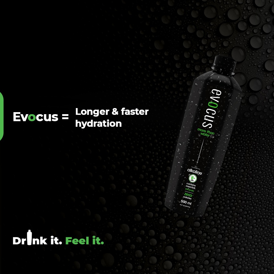 drinkevocus's tweet photo. You may have 99 problems but dehydration ain’t one with Evocus!😎
#DrinkItFeelIt #Blackalkalinedrink #FasterHydration #blackwater #minerals #Dehydration #Summers #fitness #healthylifestyle #Sustainedhydration #detoxification #Hydration #Stayhydrated #Evocus https://t.co/BrUMuXXS2i