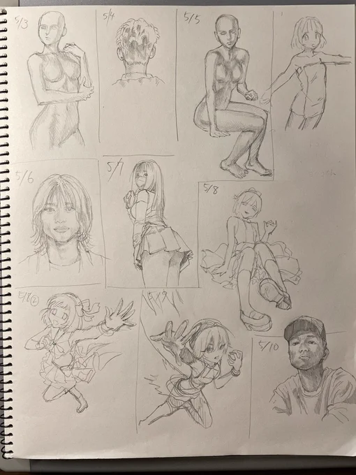 数日ソシャゲ絵を描いてみたけどまだ私には早いようだった... 